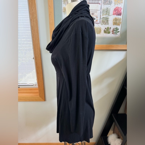 Amanda Uprichard Stretch Jersey Tunic in Black - Picture 3 of 9